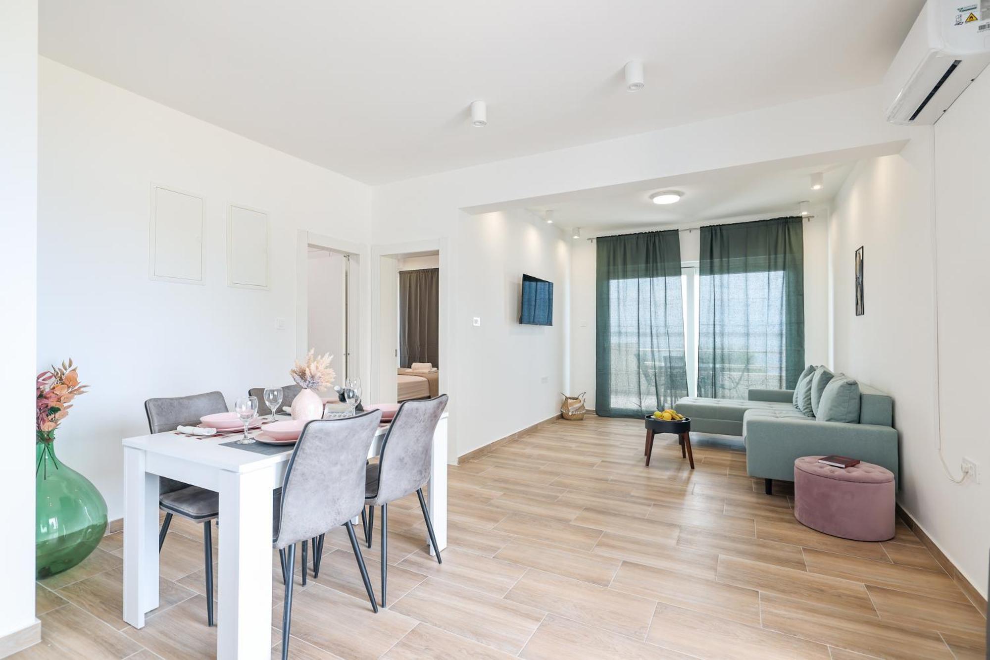 Beachfront Apartments Tic With Seaview Miletici エクステリア 写真
